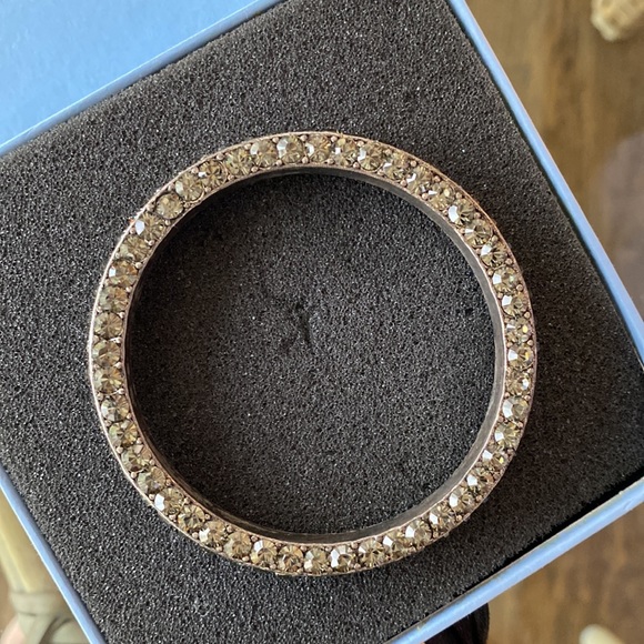 Lanvin Swarovski Crystal bangle bracelet - Picture 2 of 7